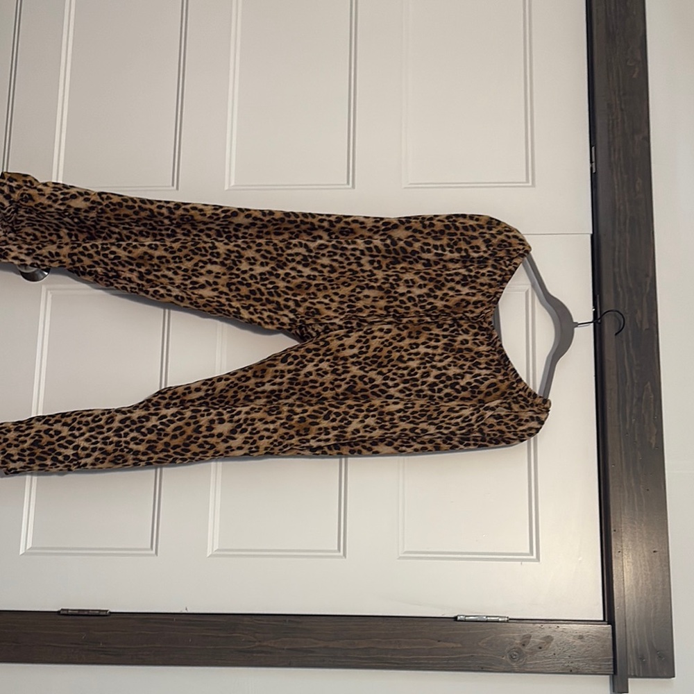 Leopard Print Jumpsuit